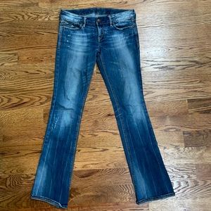 express boot cut jeans - long
